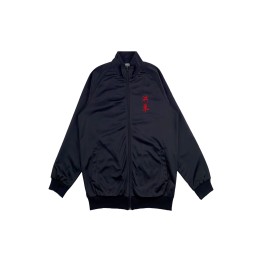 Custom-made black windbreaker jacket with enterprise collar design Kung Fu windbreaker jacket 100% Polyester golden velvet  Windbreaker J990 Custom-made black windbreaker jacket with enterprise collar design Kung Fu windbreaker jacket 100% Polyester golden velvet  Windbreaker J990